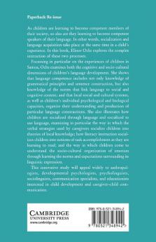 Culture and Language Development