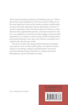 Ideas for a Philosophy of Nature