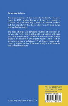 Elements of Functional Analysis