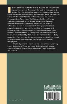 Essays on Heidegger and Others