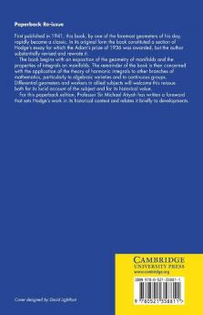 The Theory and Applications of Harmonic Integrals
