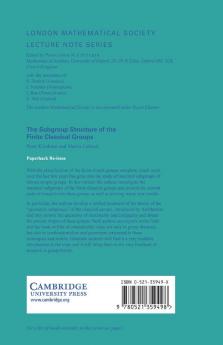 The Subgroup Structure of the Finite Classical Groups
