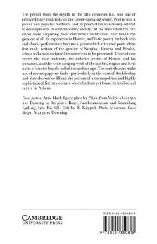 The Cambridge History of Classical Literature