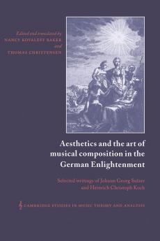 Aesthetics and the Art of Musical Composition in the German Enlightenment