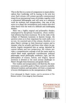 The Cambridge Companion to Marx