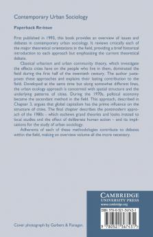 Contemporary Urban Sociology