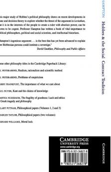Hobbes and the Social Contract Tradition