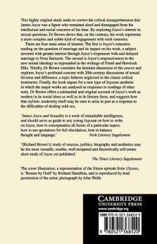 James Joyce and Sexuality