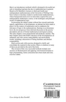 Logic for Mathematicians