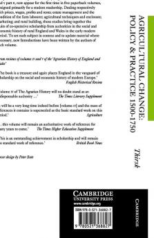 Agricultural Change