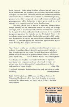 Patterns of Thought in Africa and the West