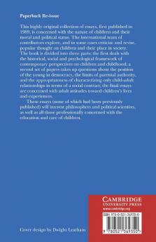 Children Parents and Politics