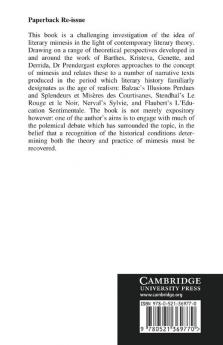 The Order of Mimesis