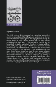 Literature Language and the Rise of the Intellectual Disciplines in Britain 1680 1820