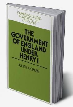 The Government of England Under Henry I