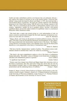 Black Hole Tariffs and Endogenous Policy Theory