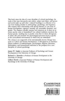 Cultural Psychology