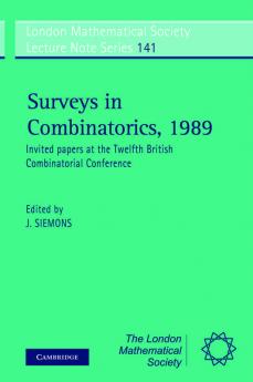 Surveys in Combinatorics 1989