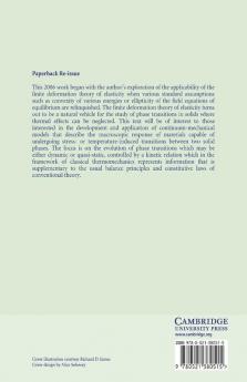 Evolution of Phase Transitions