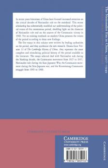 The Nationalist Era in China 1927 1949