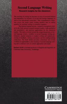 Second Language Writing