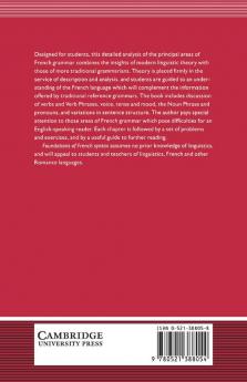 Foundations of French Syntax