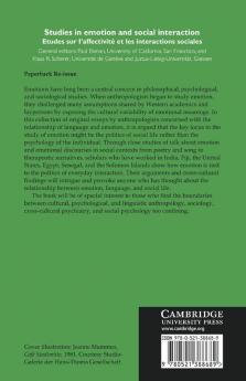 Language and the Politics of Emotion