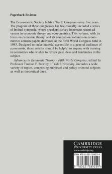 Advances in Economic Theory
