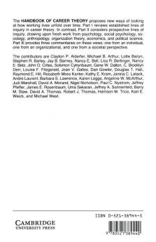 Handbook of Career Theory