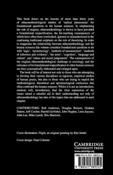 Ethnomethodology and the Human Sciences