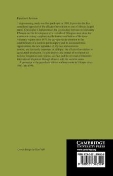 Transformation and Continuity in Revolutionary Ethiopia