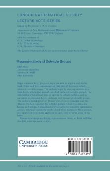 Representations of Solvable Groups