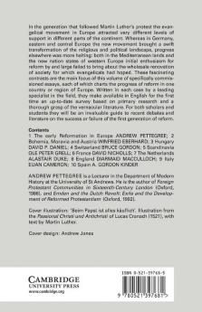 The Early Reformation in Europe