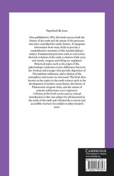 A History of the Earth
