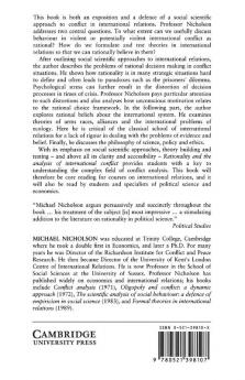 Rationality and the Analysis of International Conflict