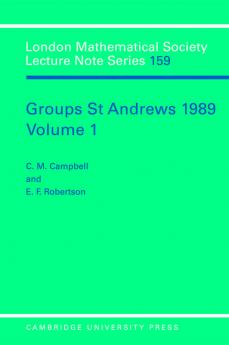 Groups St Andrews 1989