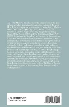 The Films of Roberto Rossellini