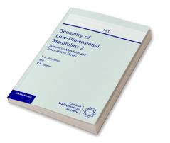 Geometry of Low-Dimensional Manifolds