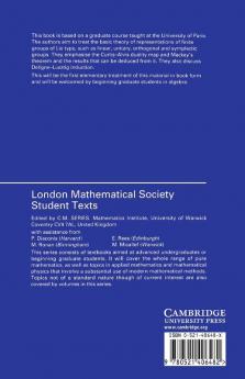 Representations of Finite Groups of Lie Type