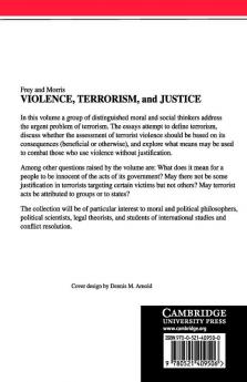 Violence Terrorism and Justice