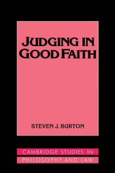 Judging in Good Faith