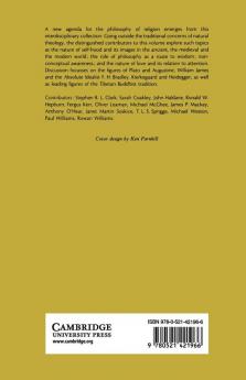 Philosophy Religion and the Spiritual Life