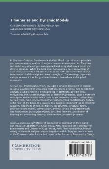 Time Series and Dynamic Models