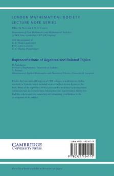 Representations of Algebras and Related Topics
