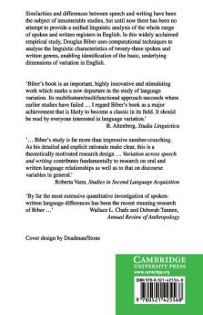 Variation Across Speech and Writing