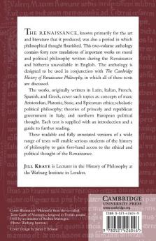 Cambridge Translations of Renaissance Philosophical Texts