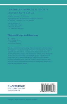 Discrete Groups and Geometry