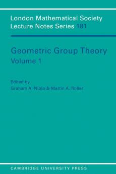 Geometric Group Theory