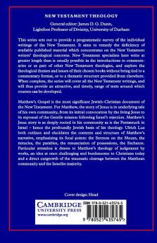 The Theology of the Gospel of Matthew