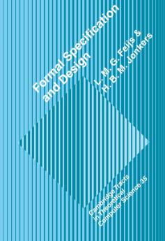 Formal Specification and Design